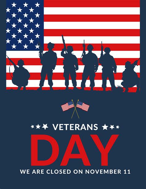 What’s closed for Veterans Day, Nov. 10.